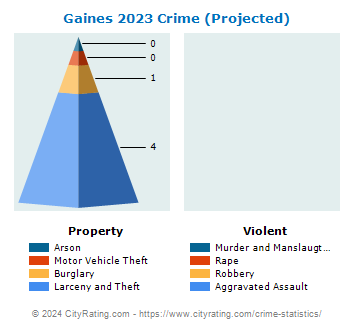Gaines Township Crime 2023