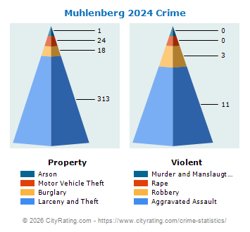 Muhlenberg Township Crime 2024