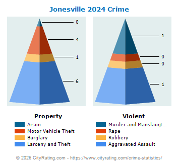 Jonesville Crime 2024
