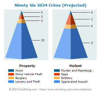 Ninety Six Crime 2024