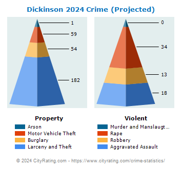 Dickinson Crime 2024
