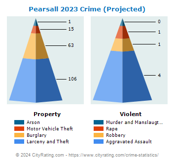 Pearsall Crime 2023