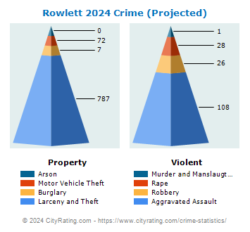 Rowlett Crime 2024