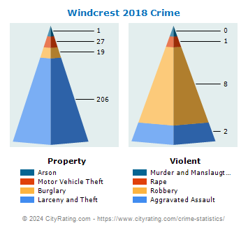 Windcrest Crime 2018