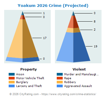 Yoakum Crime 2026