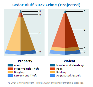 Cedar Bluff Crime 2022