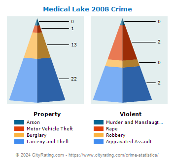 Medical Lake Crime 2008