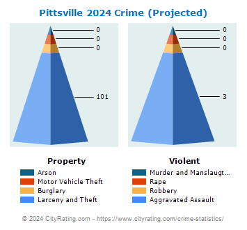 Pittsville Crime 2024